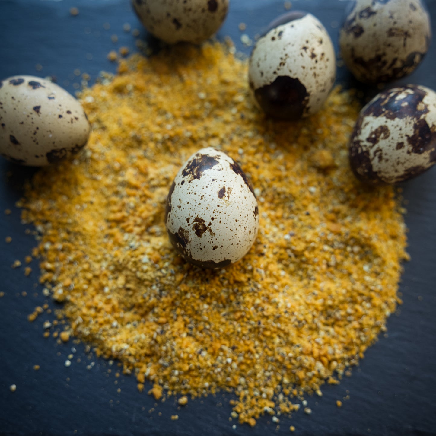 Dehydrated Quail Egg Topper