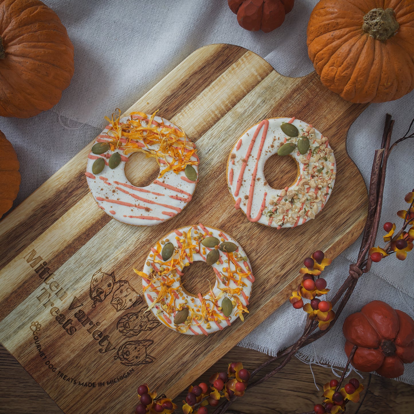Pumpkin Spice Donuts