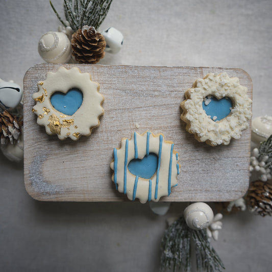 Winter Linzer Cookie