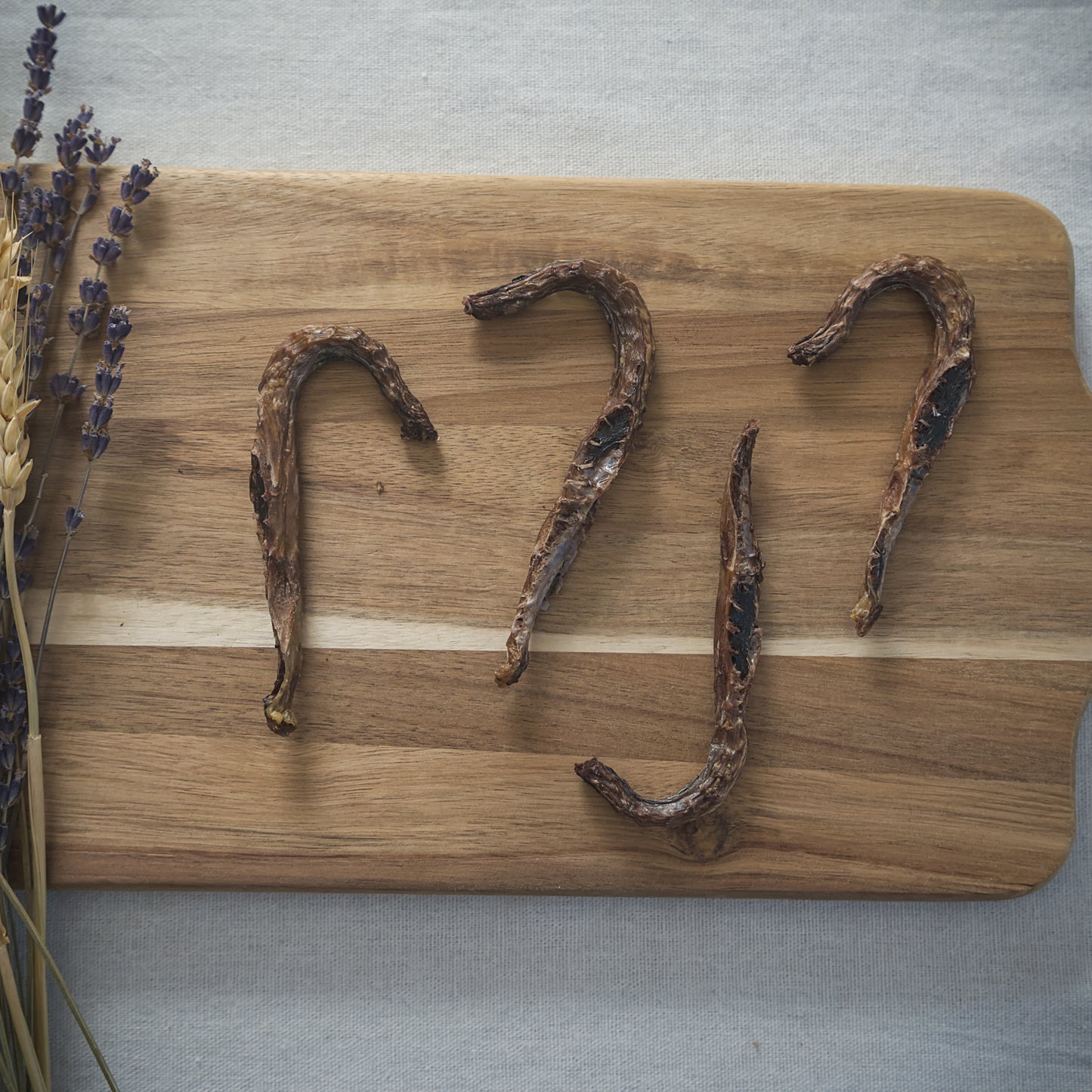 Dehydrated Quail Backbones